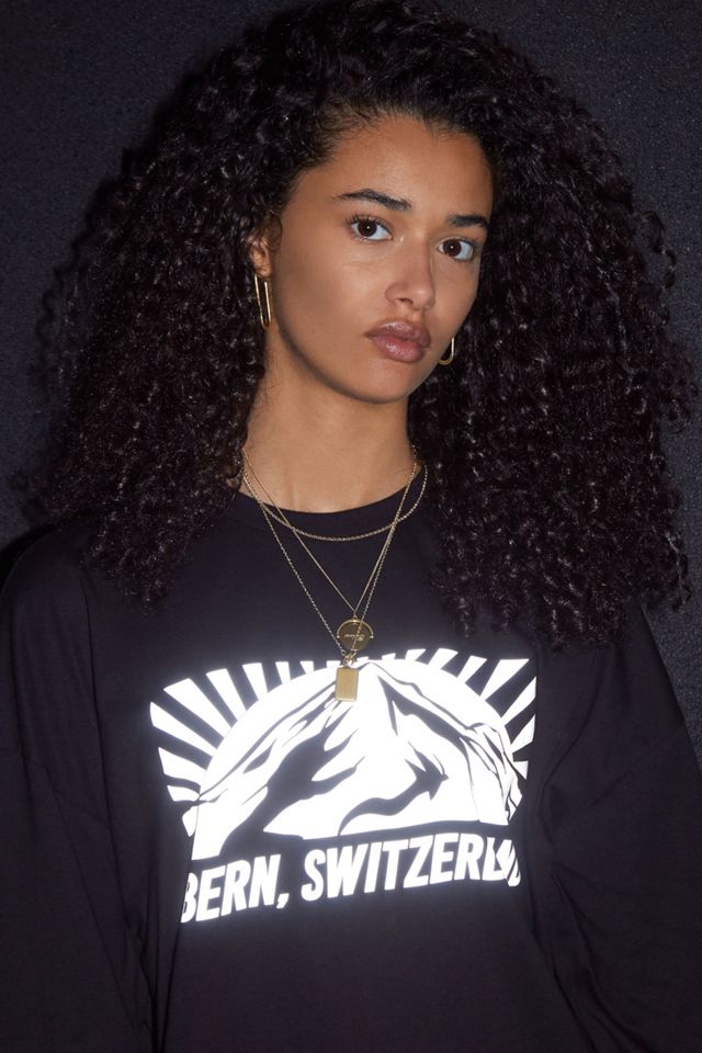 UO - T-shirt de skate Berne réfléchissant à manches longues #1