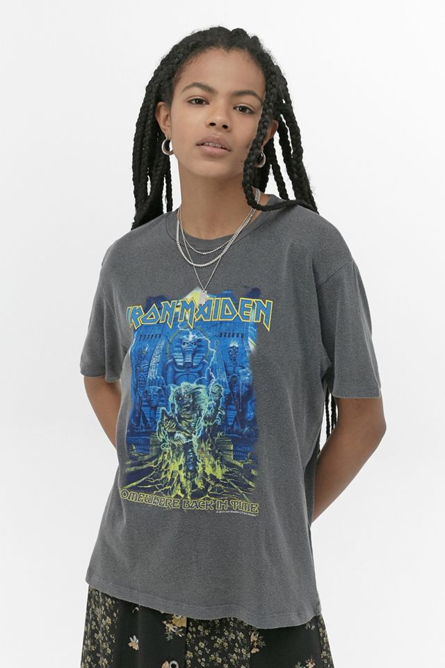 T shirt iron sale maiden bershka