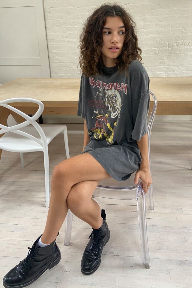 iron maiden t shirt dress Topshop by And Finally Iron Maiden T-Shirt Dress | Nordstrom