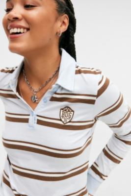 T-shirt de rugby à rayures en taille: XS - BDG - Modalova