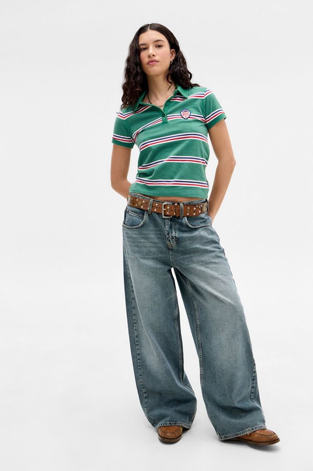 Camiseta de Rugby Encogida a Rayas BDG #1