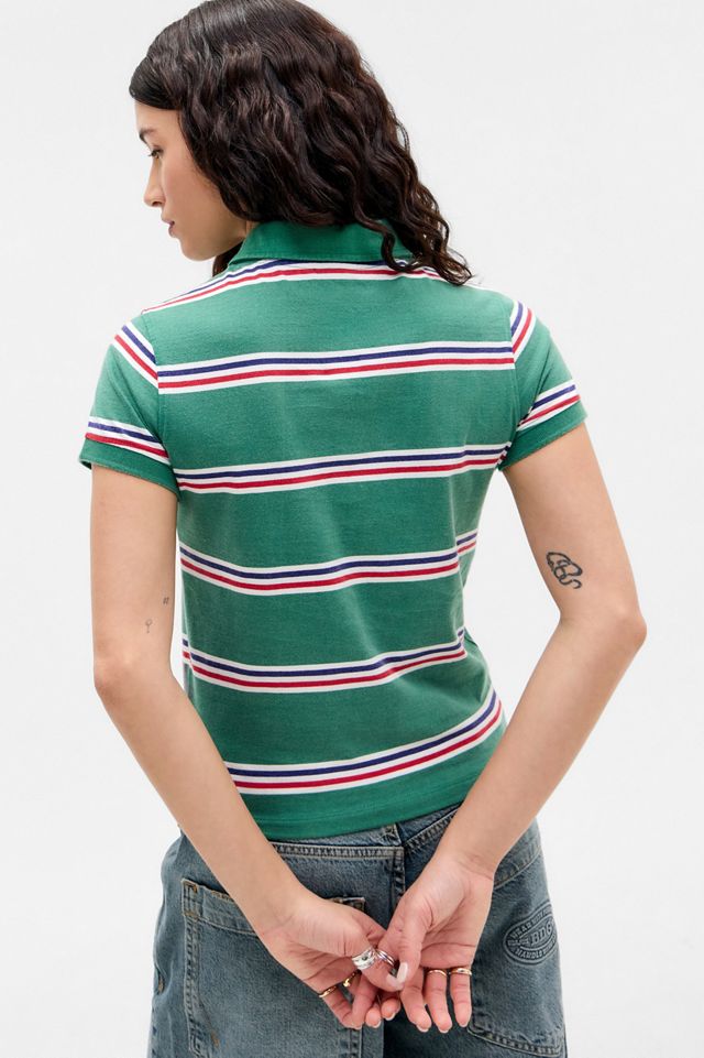 Camiseta de Rugby Encogida a Rayas BDG #4