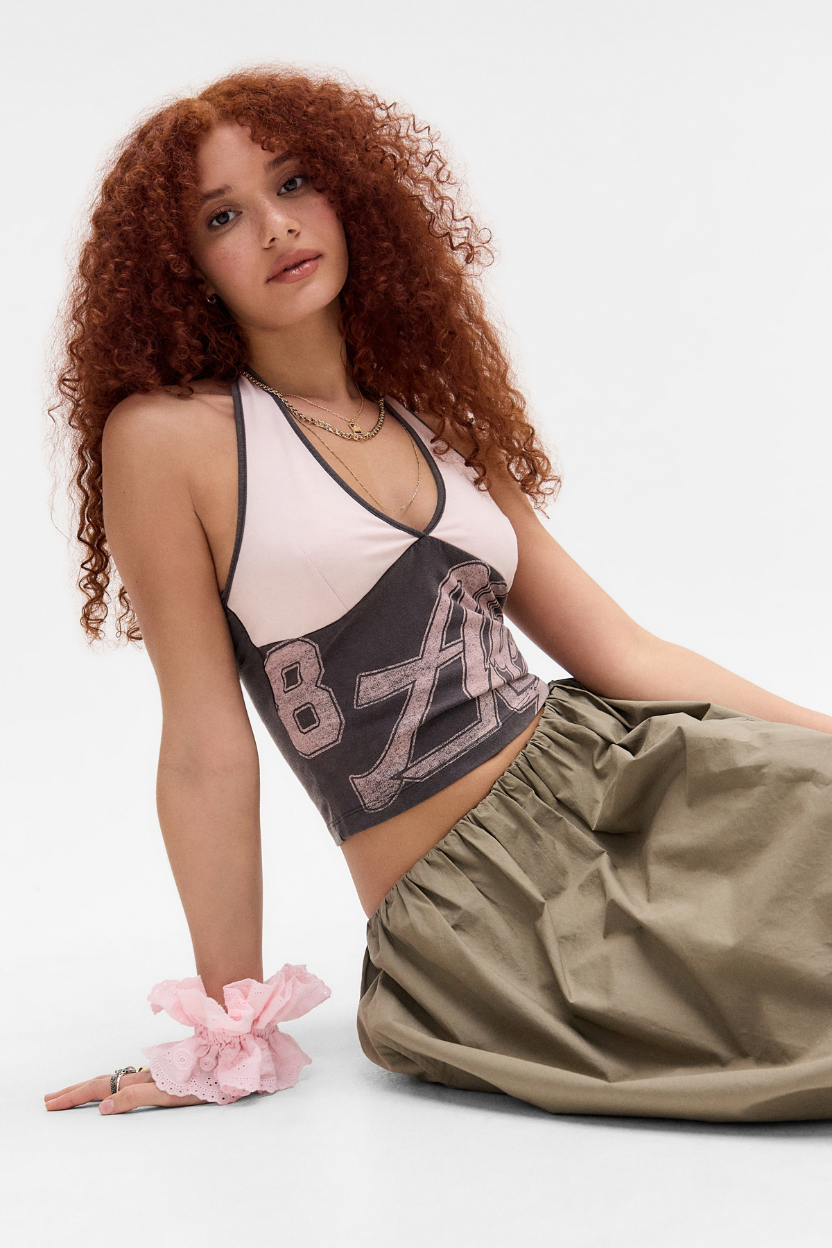 UO Alpha Sporty Halter Top