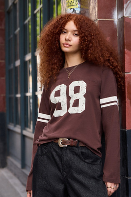 T-shirt ample à manches longues Sporty 98 en taille: Small - BDG - Modalova