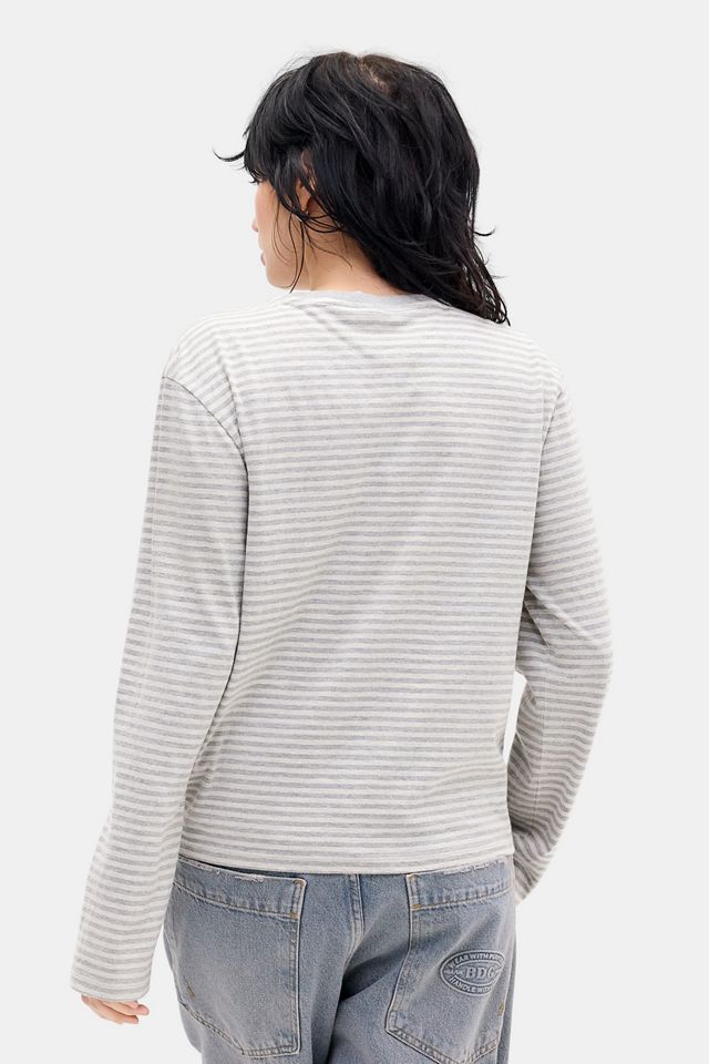 T-Shirt Décontracté à Manches Longues Rayé BDG #3