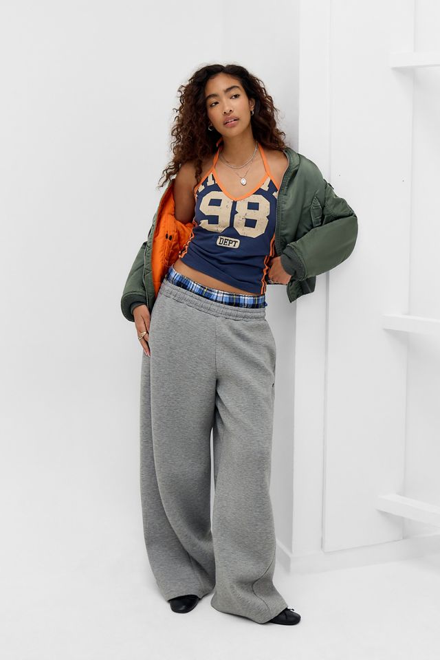 UO Navy 98 Neckholder-Top mit Binder #1