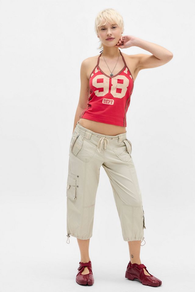 Top Halter con Lazo en el Cuello UO Red 98 #1