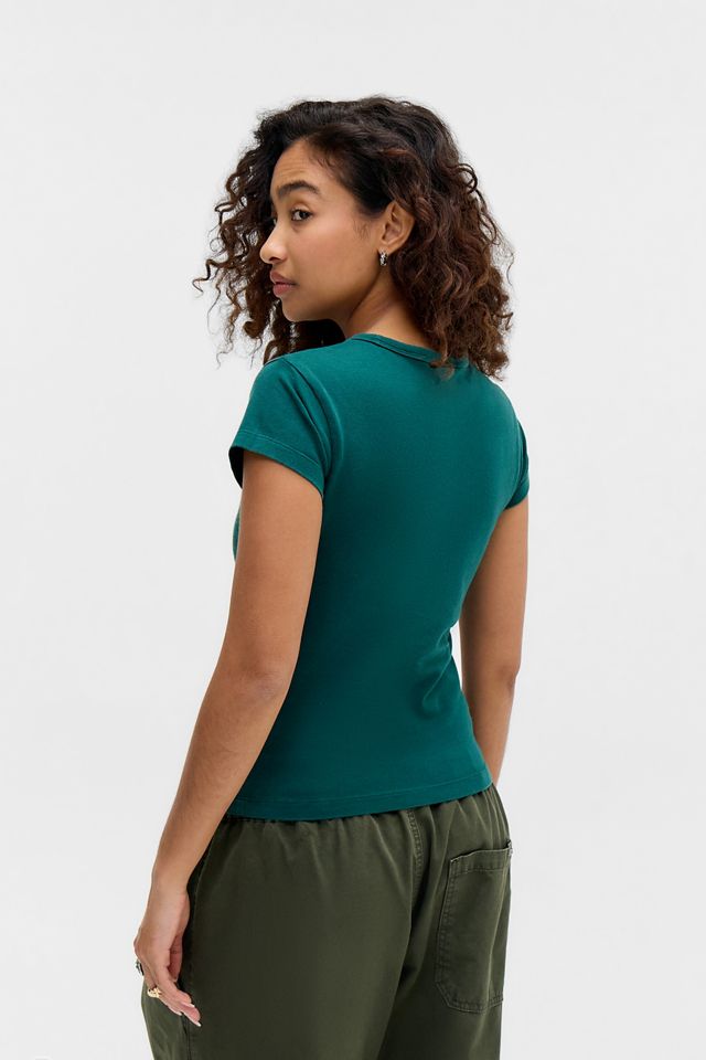 iets frans... Script Logo Cap Sleeve T-Shirt #3