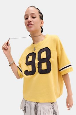 BDG T-Shirt Gialla Lana Oversized 98