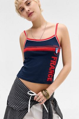 UO Nora France Flag Cami
