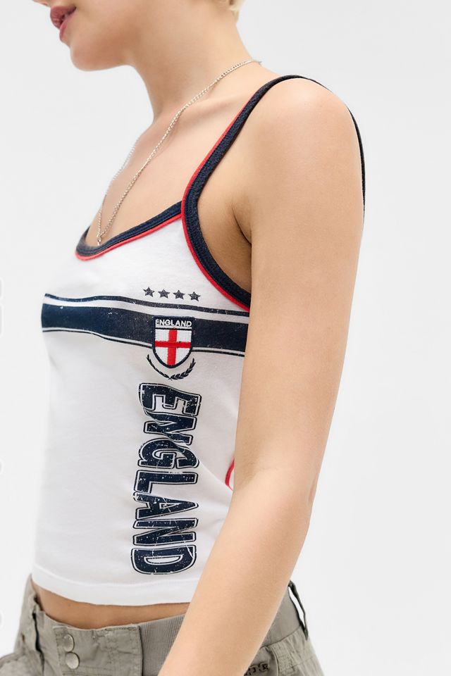 Chaleco UO Nora con Bandera de Inglaterra #2
