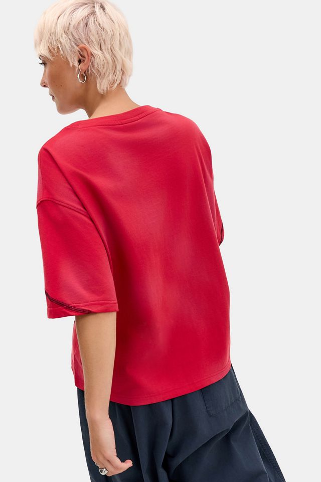 iets frans... Boyfriend-T-Shirt mit Flatlock-Naht #3