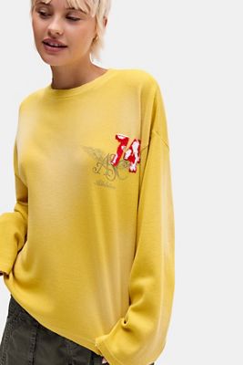 T-shirt gaufré BDG Luca Athletics