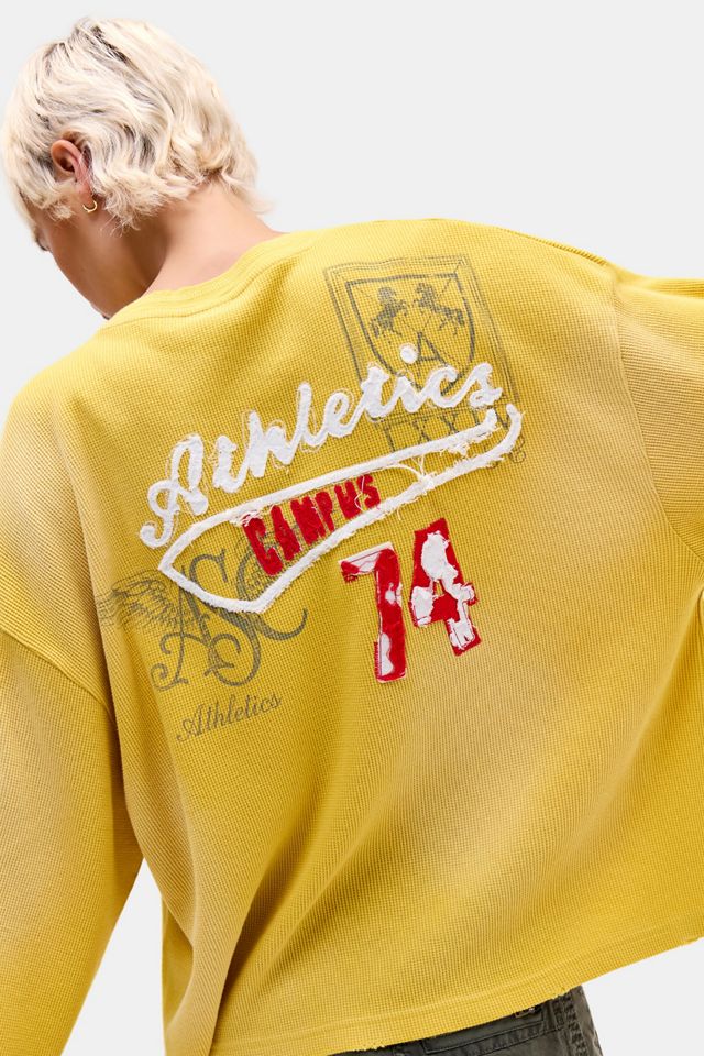 BDG Luca Athletics Waffel-T-Shirt #3