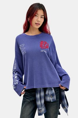 T-shirt gaufré à appliqué estampé BDG