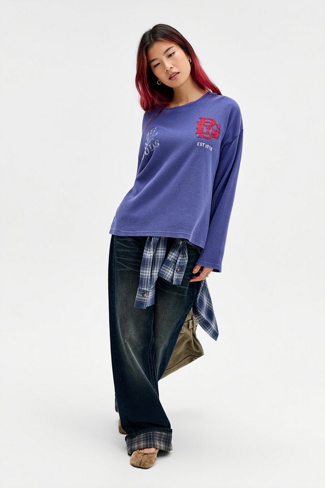 BDG Stempel-Applikation Waffel-T-Shirt #2
