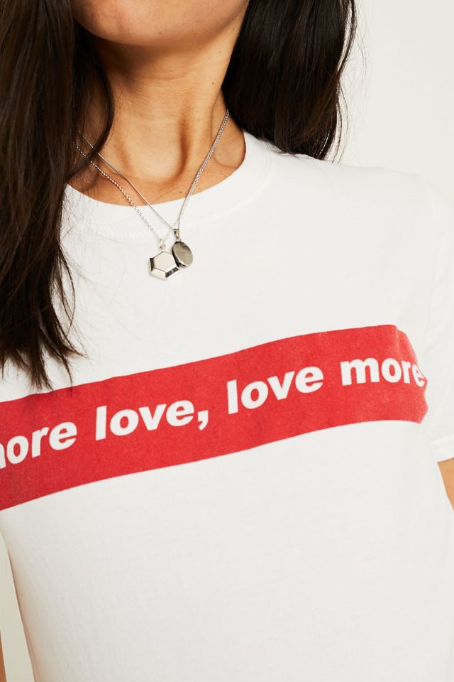 Urban Outfitters More Love, Love More Red T-Shirt #8