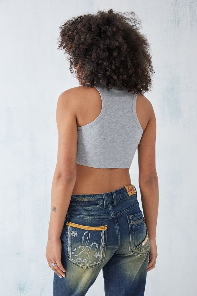 UO Angel Gracie Super-Cropped Tank Top #3