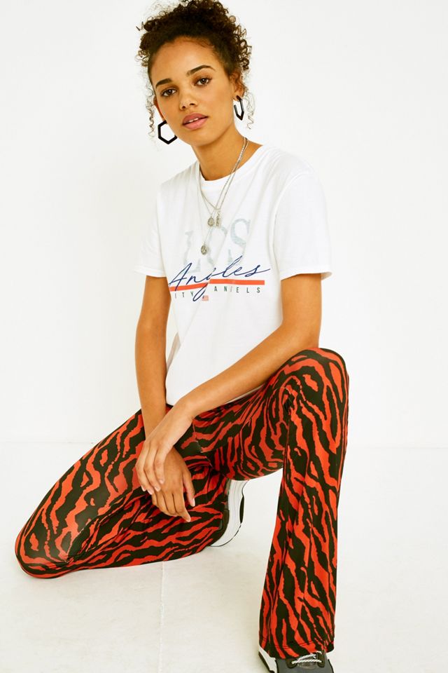 T-shirt LA effet tie-dye #1