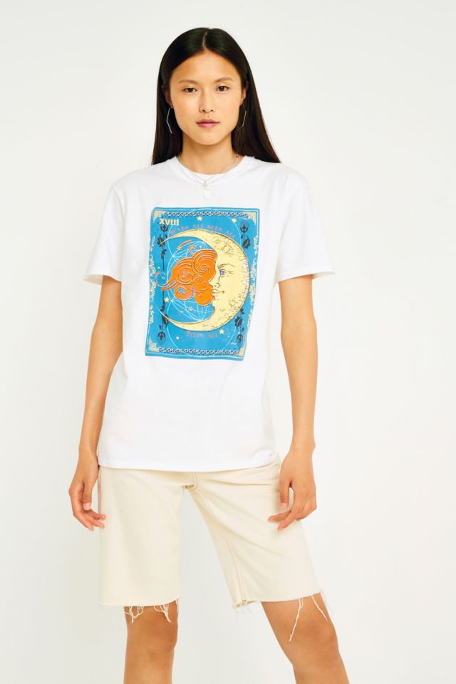 Moon Tarot Card T-Shirt | Urban Outfitters UK