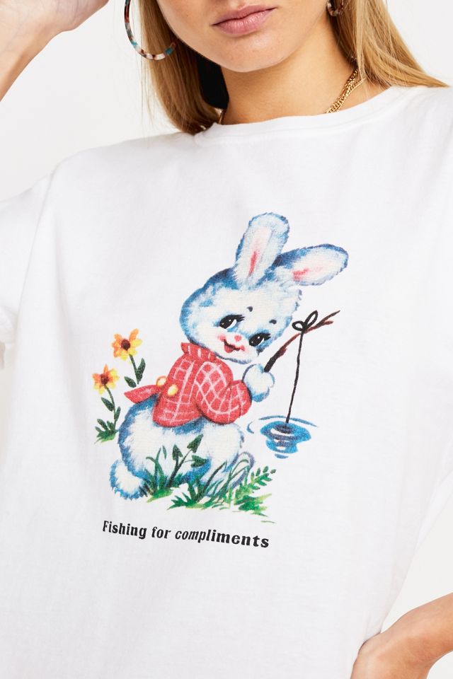 UO Fishing For Compliments T-Shirt #1