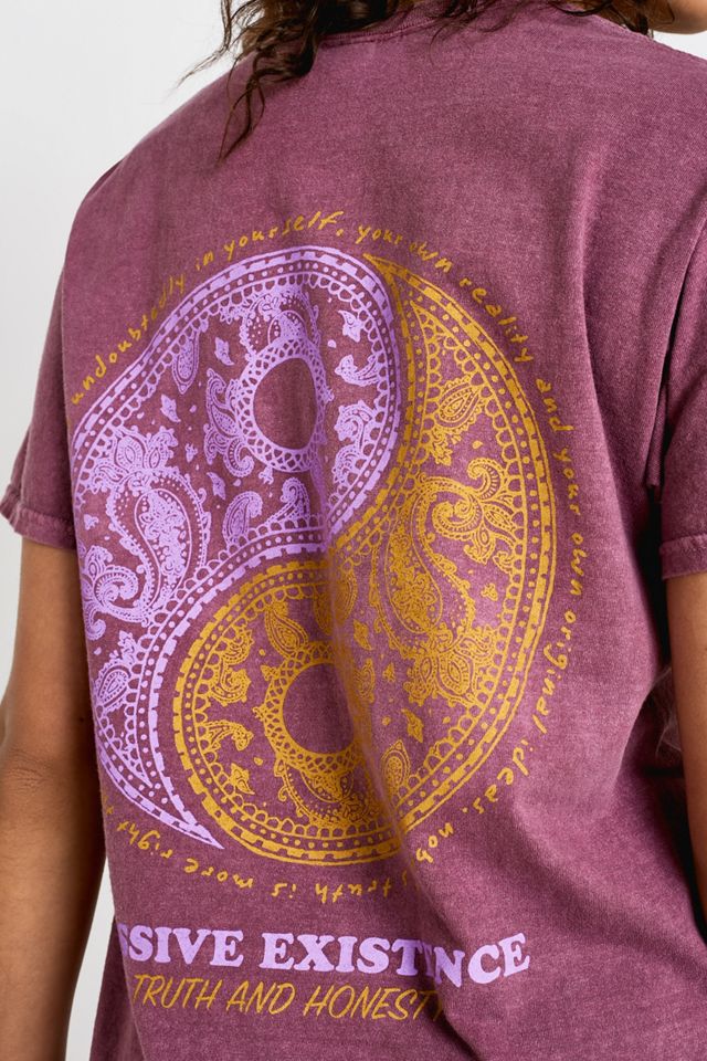 UO - T-shirt Passive Existence à imprimé cachemire #2