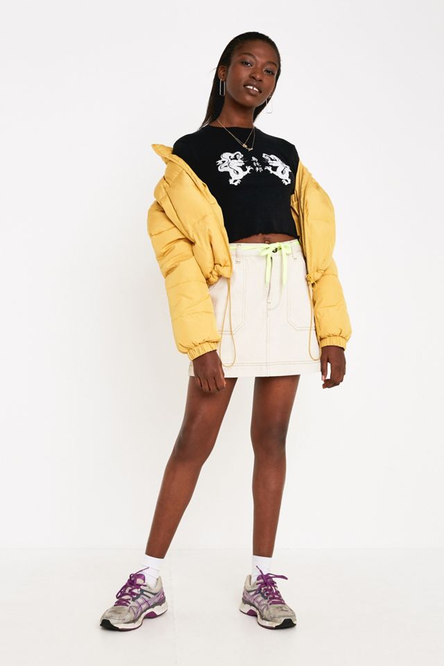 UO - T-shirt ondulé à manches longues et imprimé dragon  #2