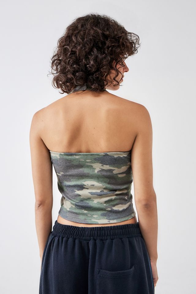 UO Jack Camo Halterneck top #3