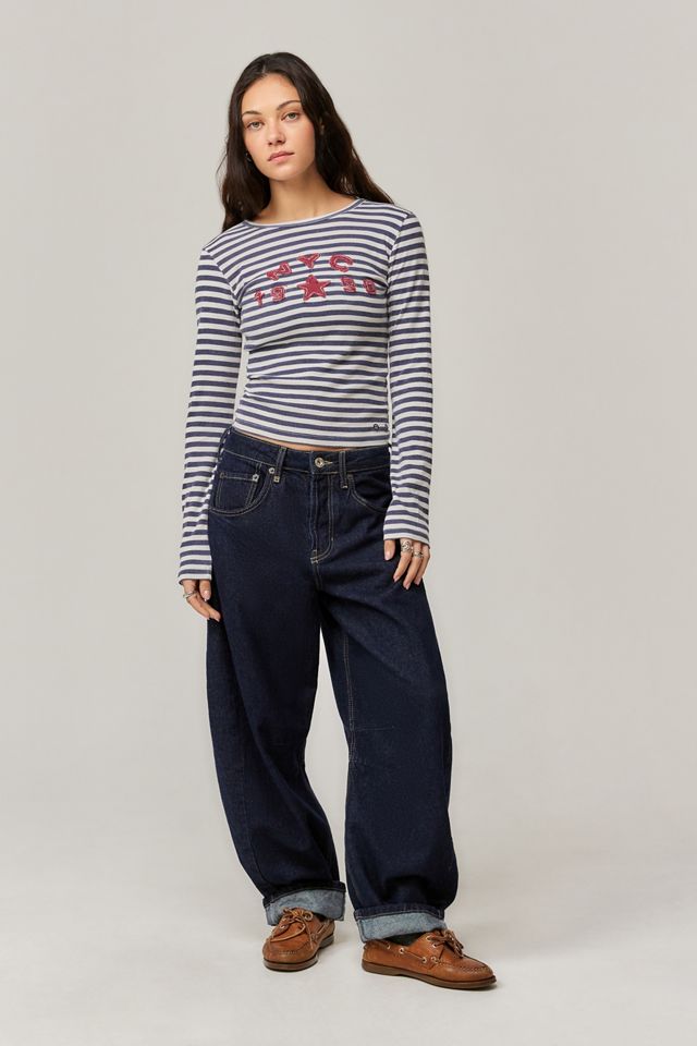BDG NYC 1990 Stripe Long-Sleeved T-Shirt #2