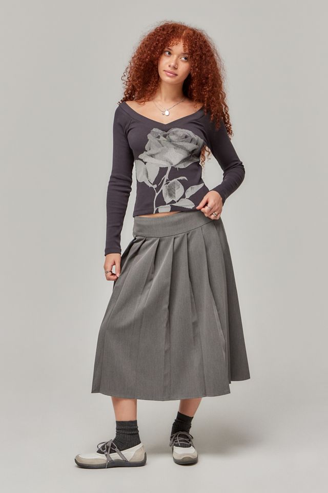 UO Shannen Rose V-Neck Top #2