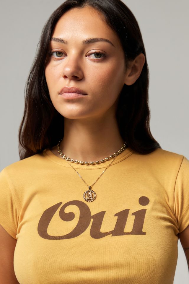 Maglietta UO Oui Baby | Urban Outfitters IT