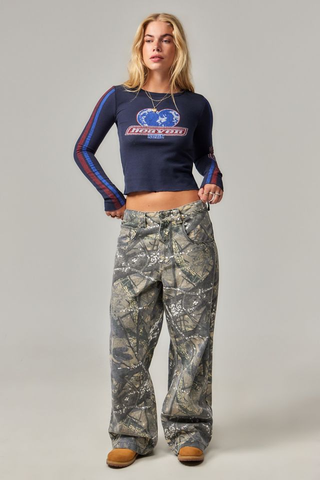 UO Heaven Waffle Long-Sleeve T-Shirt #1