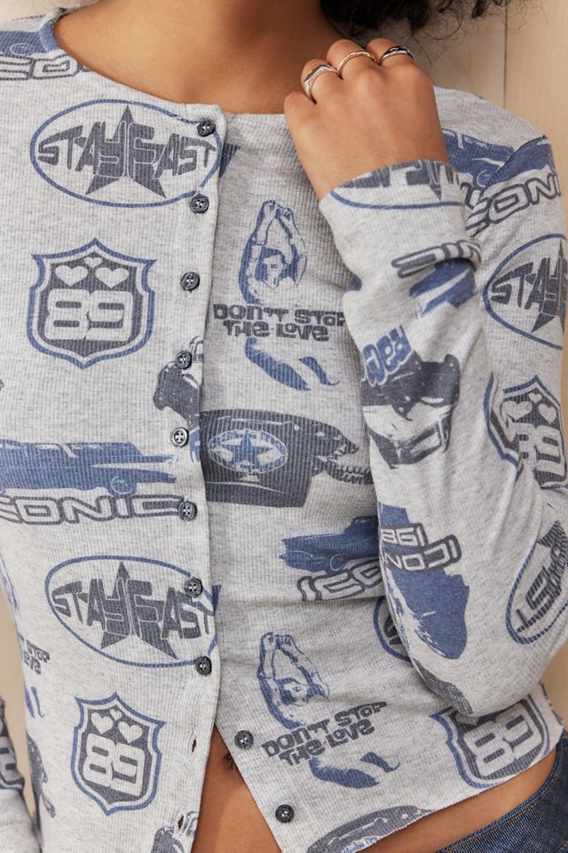UO Badge Cardigan #1