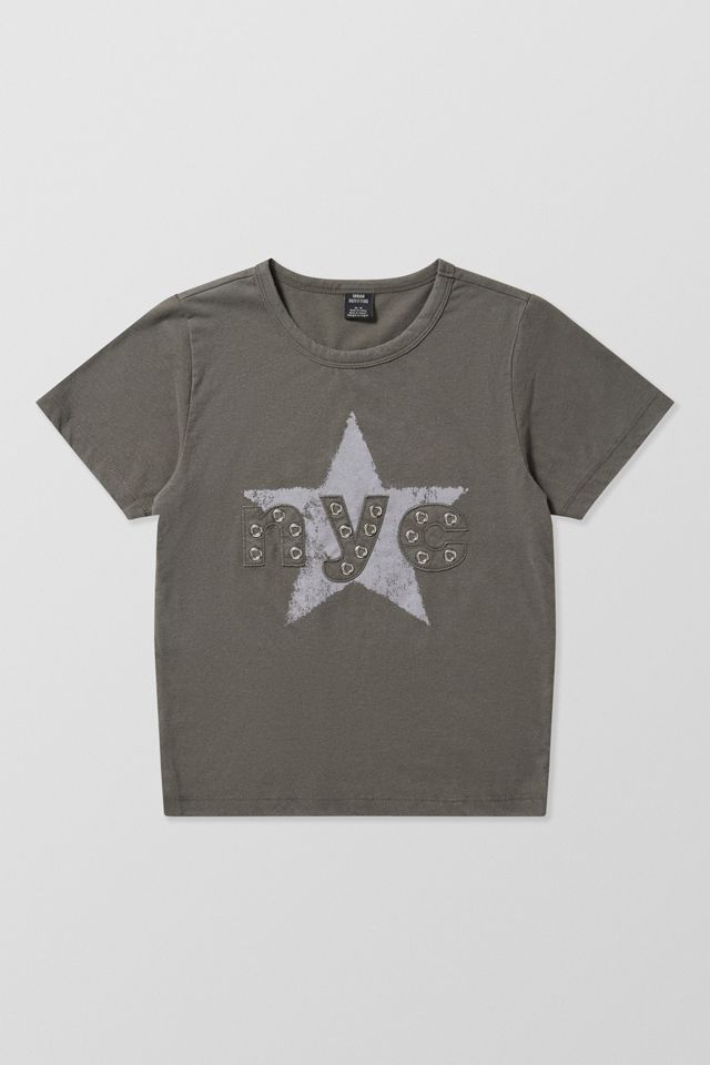 T-shirt Baby UO NYC Star Eyelet #6