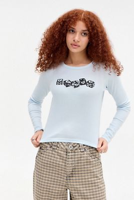 UO Flirt Dice Long Sleeve T-Shirt