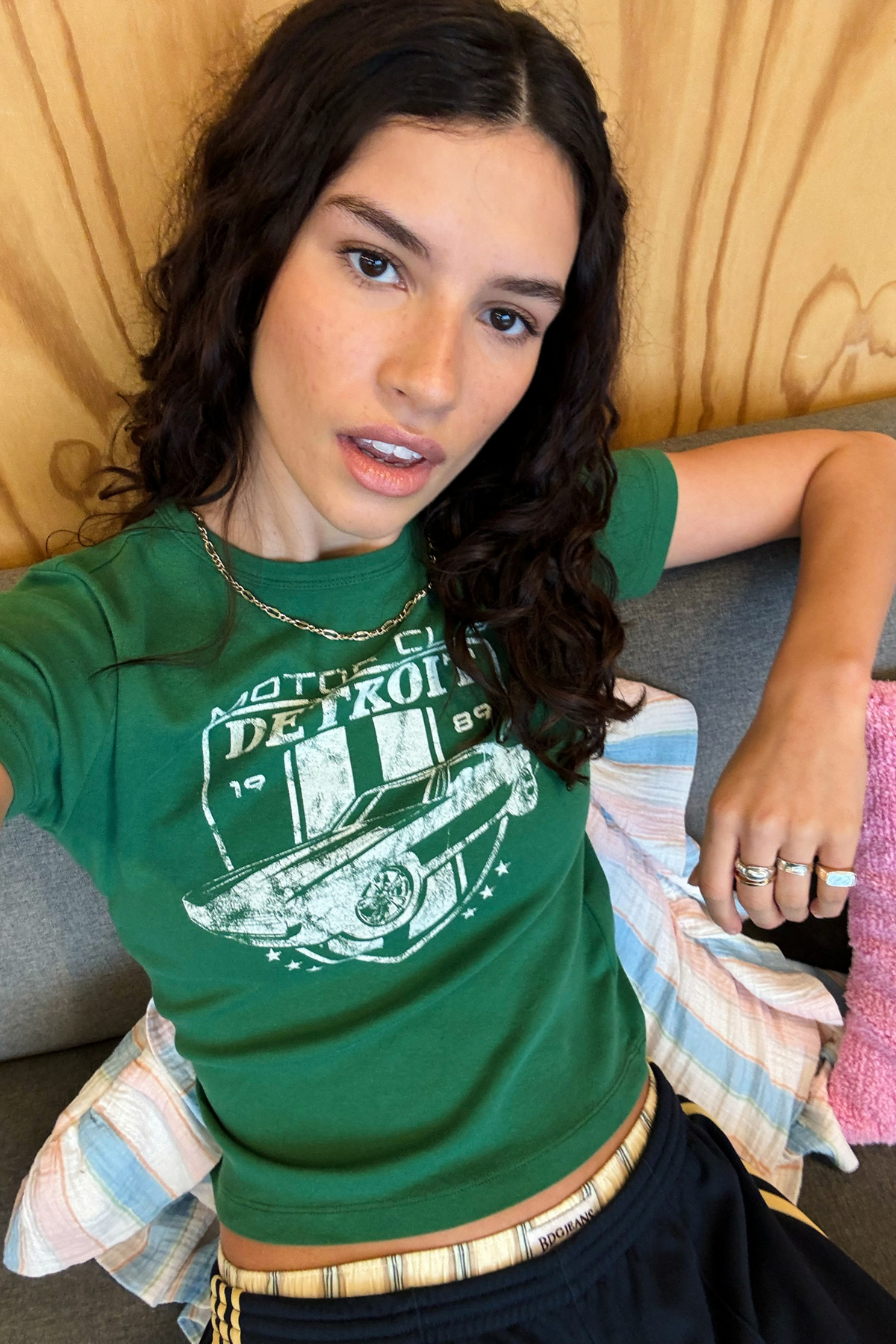 UO Motor Club Detroit Baby T-Shirt