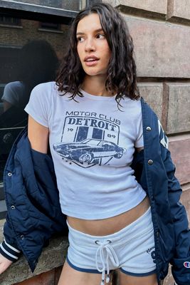 UO Motor Club Detroit Baby T-Shirt
