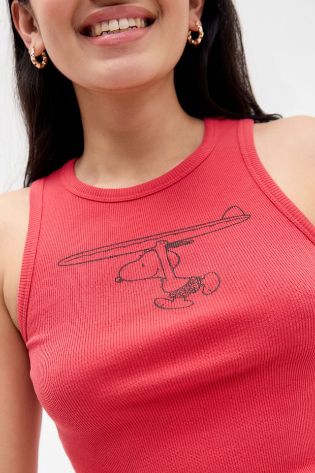 UO Snoopy Surf Tank Top #1