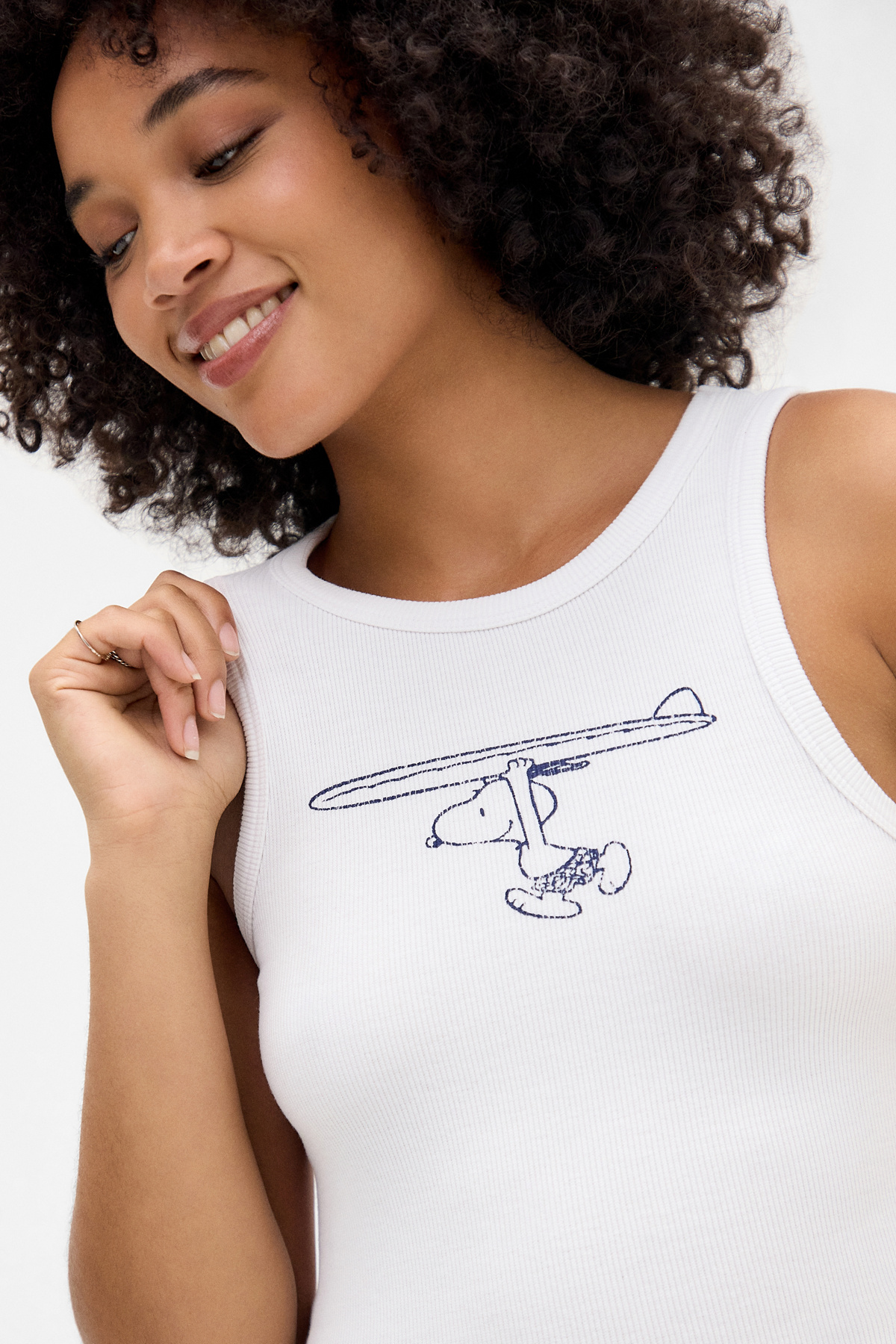 UO Snoopy Surf Tank Top