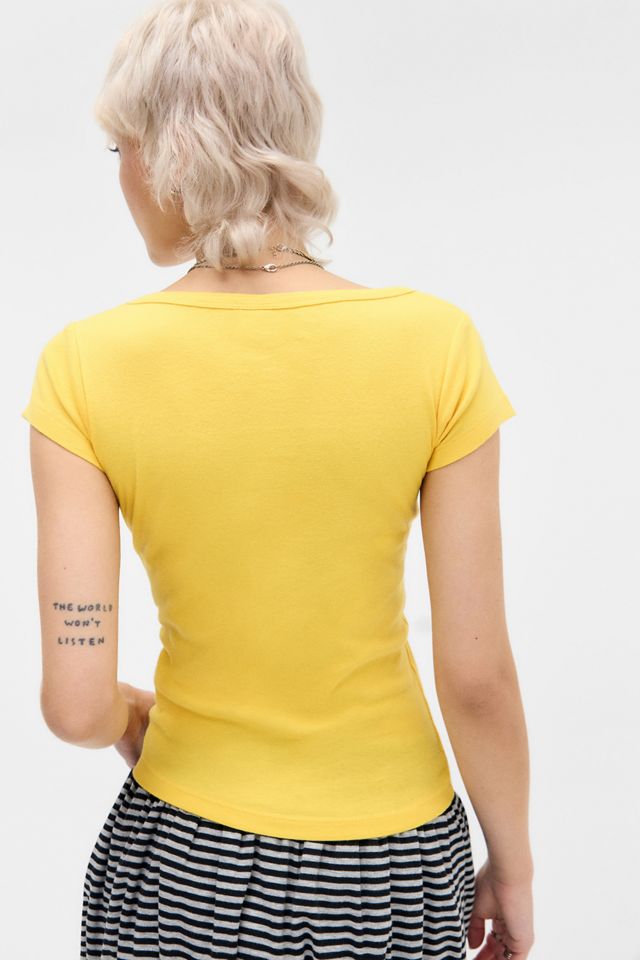 UO I Love Chaos Scoop Baby T-Shirt #3