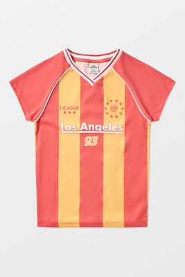 UO LA Football V-Ausschnitt Baby T-Shirt