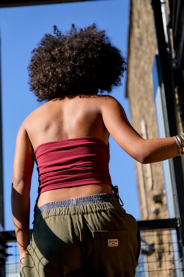 UO New York Ruched Side Halter Top #3