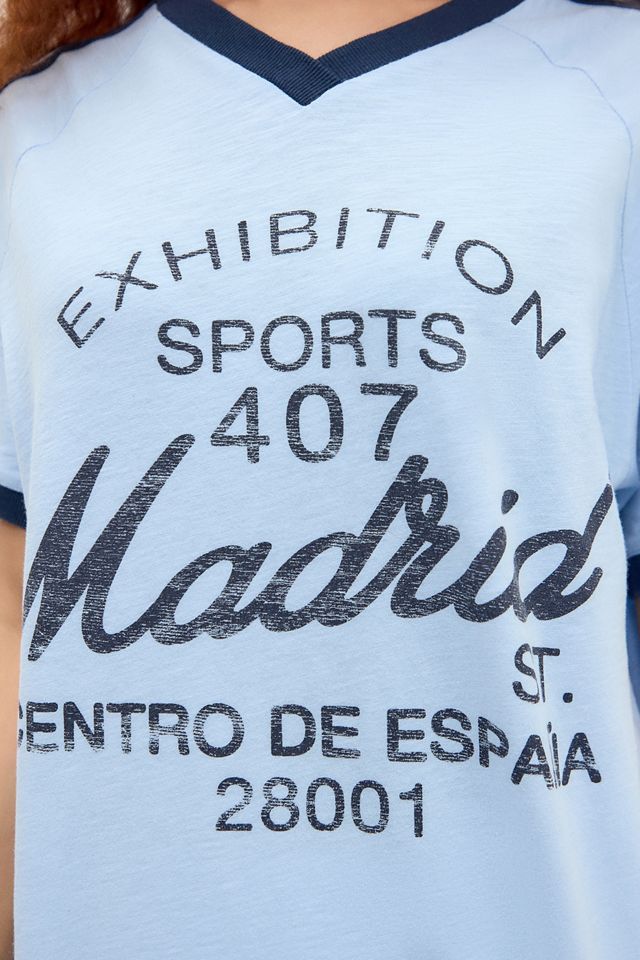 UO Madrid V-Neck Boyfriend T-Shirt #2
