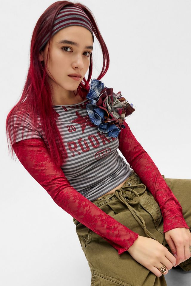 UO New York Slash Neck T-Shirt #4