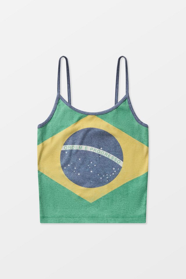 UO Brazil Flag Cami #7