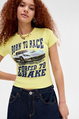 UO Born To Race Baby T-Shirt