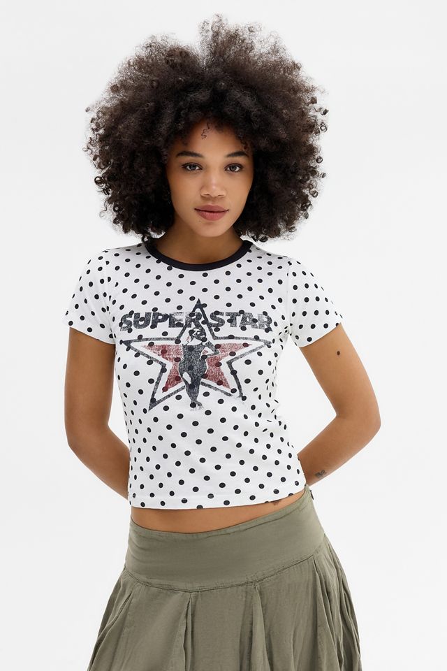 UO Polka Dot Superstar Baby T-Shirt #2