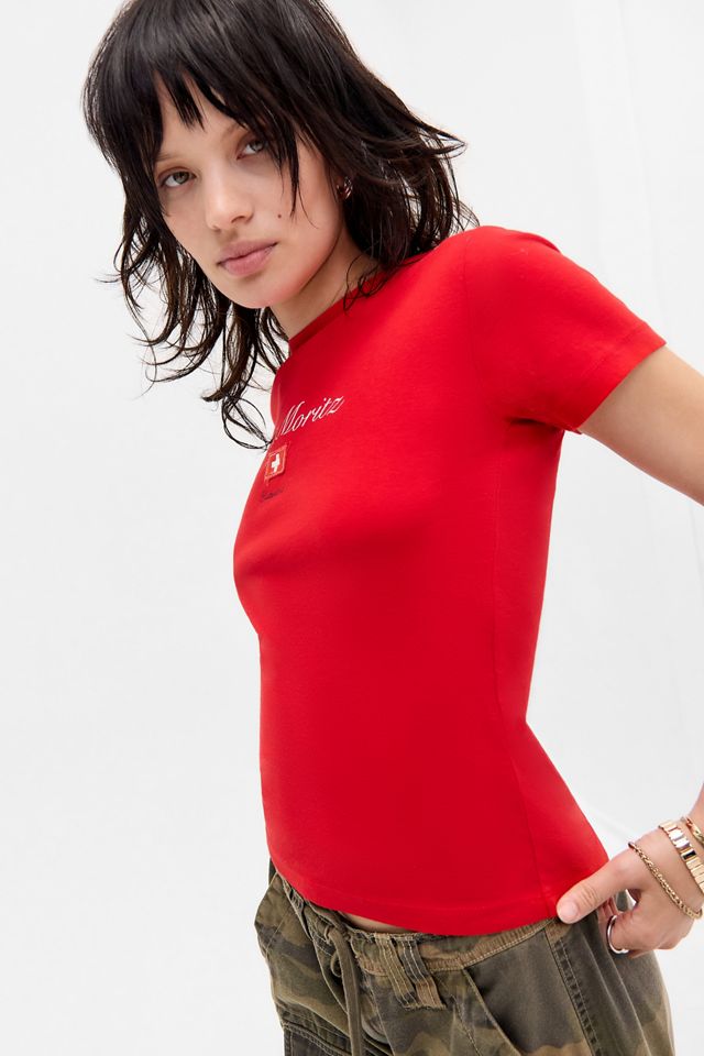 UO Saint Moritz Appliqué T-Shirt #2