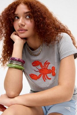UO Applique Lobster T-Shirt