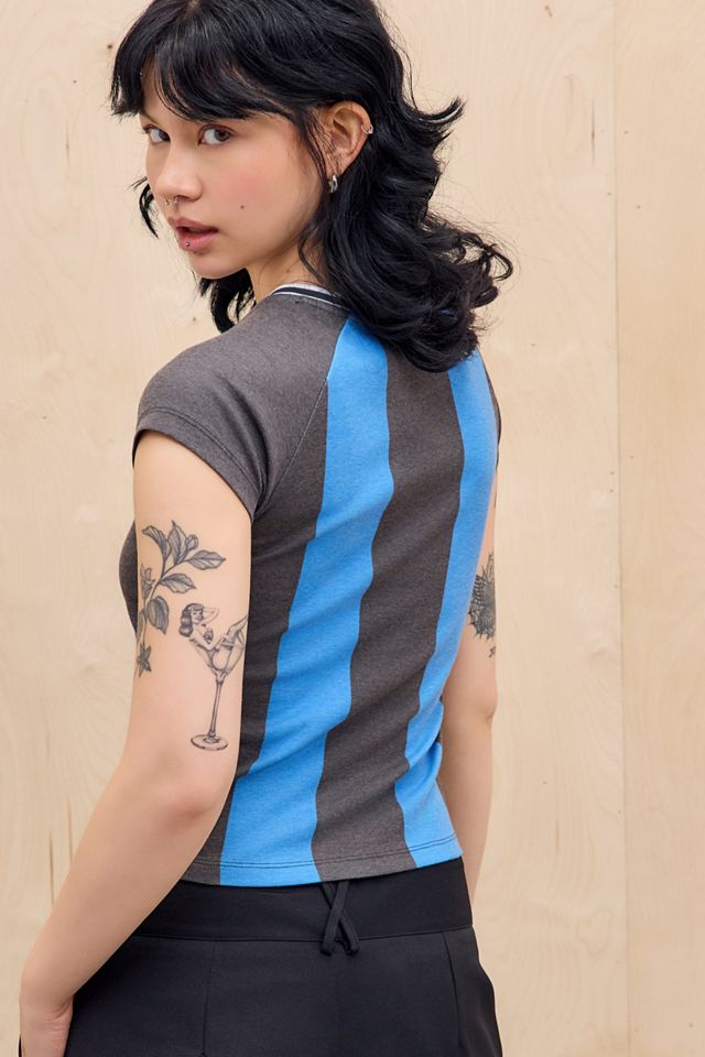 UO LA Fußball V-Ausschnitt Baby T-Shirt #3